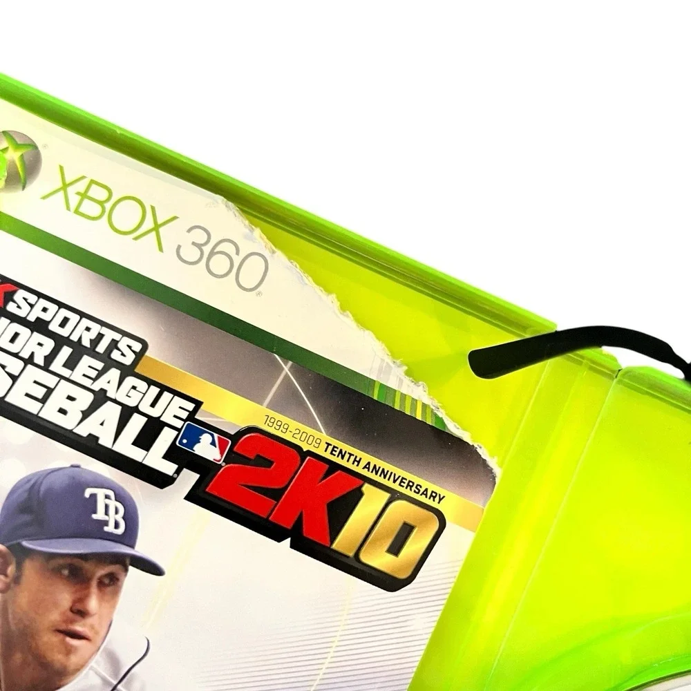 MLB 2K10 Major League Baseball Microsoft Xbox 360 X360 Game Tested Complete CIB
